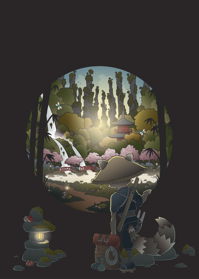 The Long Year Print - Spring